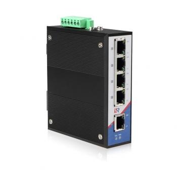 4-port Gigapit + 1-port Gigapit SFP Industrial DIN-Rail Switch WINTOP YT-RS205-1GF4GT