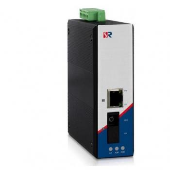 1-port 10/100Base-T(X)+1-port 100Base-FX Industrial DIN-Rail Switch WINTOP YT-RS202-1F1T