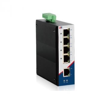 5-port Industrial DIN-Rail PoE Switch WINTOP YT-RS205-1F4T-AT