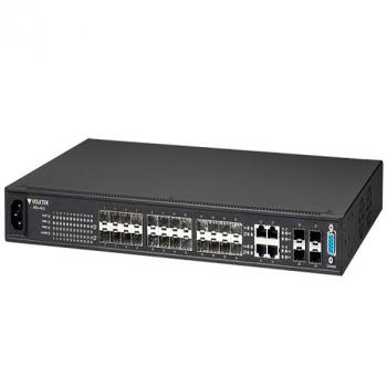 24 Port SFP Gigabit Full L2 Managed FTTH Fiber Switch VolkTek MEN-4532B