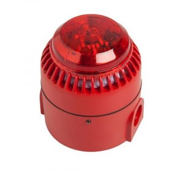 Còi báo động kết hợp đèn 24V COFEM SIR24BL