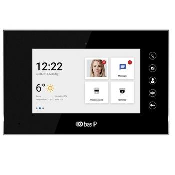 Màn hình màu chuông cửa BasIP AQ-07LA BLACK