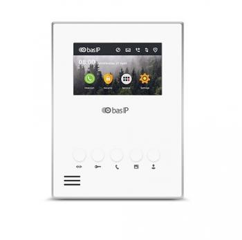 Màn hình màu chuông cửa BasIP AU-04LA WHITE