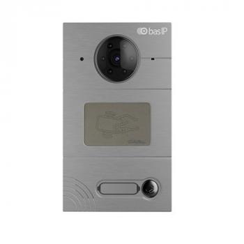 Camera chuông cửa tích hợp đầu đọc thẻ BasIP AV-01BD GREY