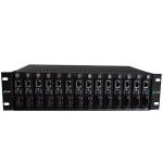 Khung nguồn tập trung 14 media converter I GNC-RACK2U14 GNETCOM