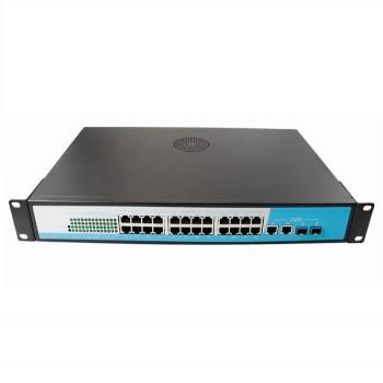 24-Port 10/100/1000Mbps PoE Switch NETONE NO-ATG-2422 (500 Watt)