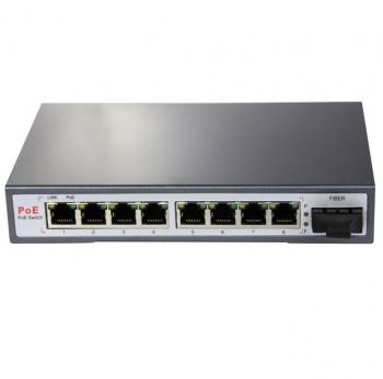 8-Port 10/100/1000Mbps PoE Switch NETONE NO-AFG-82F