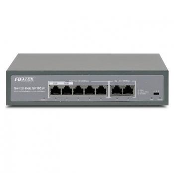 5-Port 10/100Mbps PoE Switch APTEK SF1052P