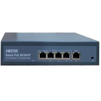 4-port Gigabit Switch PoE APTEK SG1041P