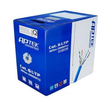 Cáp mạng APTEK CAT.6 U/UTP 23AWG PVC (630-1102-2)