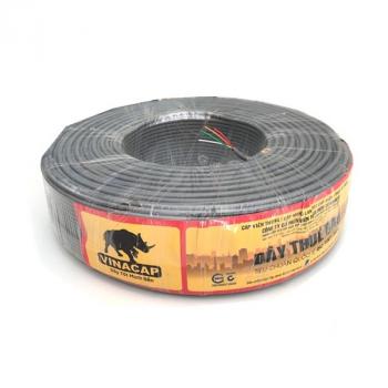 Cáp điện thoại 2 đôi vinacap dùng trong nhà cuộn 200m