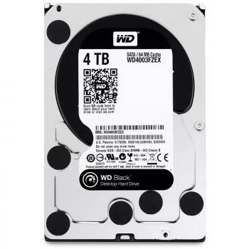Ổ cứng HDD WD Black 4TB SATA 3 – WD4005FZBX (3.5 inch, SATA, 256MB Cache, 7200RPM, Màu đen)