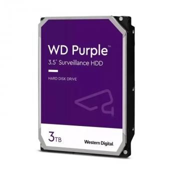 Ổ cứng HDD WD Purple 3TB WD30PURZ (3.5 inch, SATA 3, 64MB Cache, 5400PRM, Màu tím)
