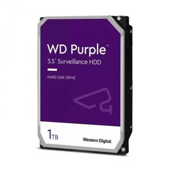 Ổ cứng HDD WD Purple 1TB WD10PURZ (3.5 inch, SATA 3, 64MB Cache, 5400PRM, Màu tím)