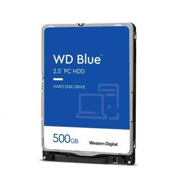 Ổ cứng HDD WD Blue 500GB WD5000LPCX (2.5 inch, SATA 3, 16MB Cache, 5400RPM, Màu xanh)