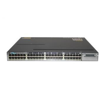 48-Port 10/100/1000 Ethernet PoE Switch Cisco Catalyst WS-C3750X-48PF-L
