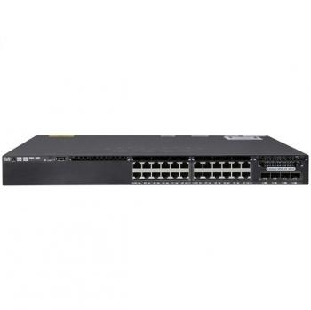 24-Port 10/100/1000Mbps + 4 x Gigabit SFP LAN Base Switch Cisco WS-C3650-24TS-L