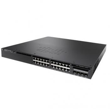 24-Port Ethernet PoE Switch Cisco Catalyst WS-C3650-24PS-L