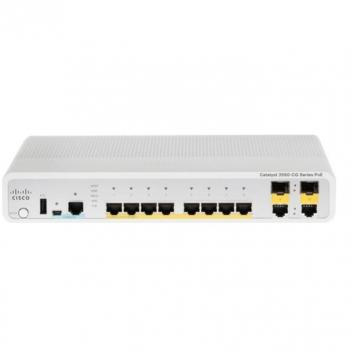 8-Port Gigabit Ethernet PoE Switch Cisco Catalyst WS-C3560CG-8PC-S