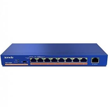 9-port 10/100Mbps + 8-port PoE Switch TENDA TEF1109P