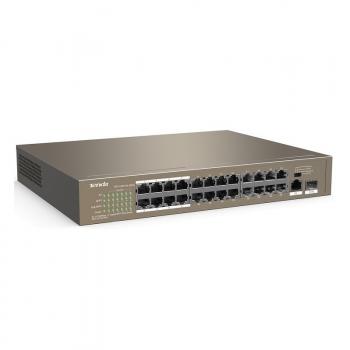 24-port 10/100Mbps + 1 GE/SFP Slot PoE Switch TENDA TEF1126P