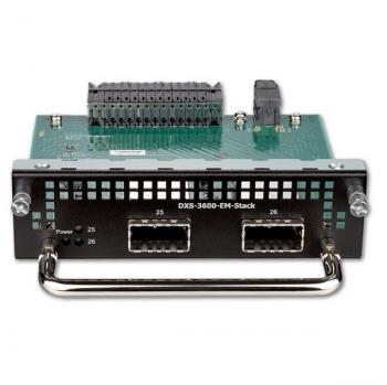 2-port 120 Gigabit CXP physical stacking module D-Link DXS-3600-EM-Stack