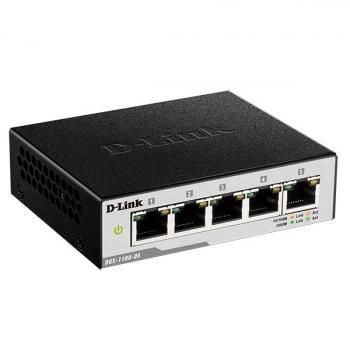 5-Port EasySmart Gigabit Managed Desktop Switch D-Link DGS-1100-05