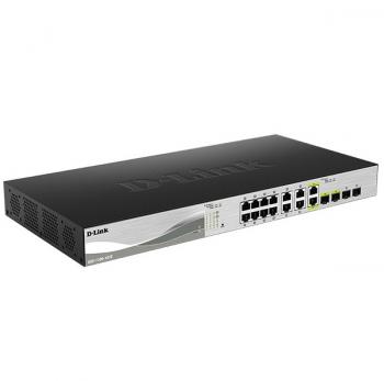 16-Port EasySmart 10-Gigabit Ethernet Smart Managed Switch D-Link DXS-1100-16TC