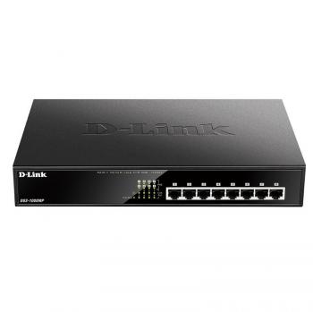 8-Port Gigabit PoE Switch D-Link DGS-1008MP