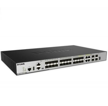 28-Port Layer 3 Stackable Managed Gigabit Switch D-Link DGS-3630-28SC
