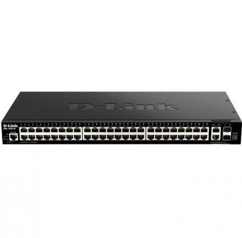 52-port Gigabit Layer 3 Stackable Smart Managed PoE Swith D-Link DGS-1520-52MP