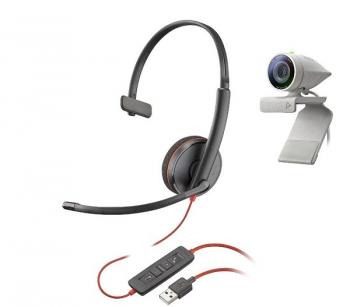 Bộ Kit camera hội nghị truyền hình Polycom Studio P5 Kit (Studio P5 with Blackwire 3210)
