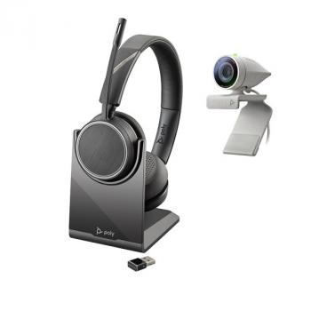 Bộ Kit camera hội nghị truyền hình Polycom Studio P5 Kit (Studio P5 with Voyager 4220 UC)