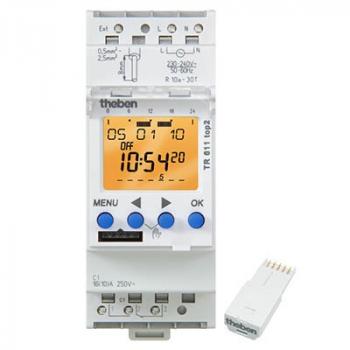 Công tắc hẹn giờ kỹ thuật số THEBEN TR 611 top2
