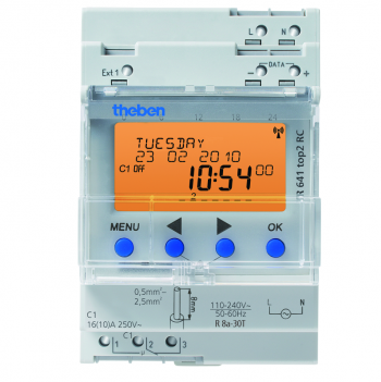 Công tắc hẹn giờ kỹ thuật số THEBEN TR 642 top2