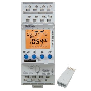 Công tắc hẹn giờ kỹ thuật số THEBEN TR 611 top2 RC