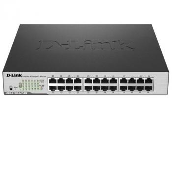 24-port Gigabit with 12-port PoE Smart Managed Metro Ethernet Switch D-Link DGS-1100-24P/ME