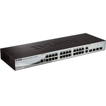 24-port 10/100Mbps + 4-port combo SFP Metro Ethernet Switch D-Link DES-1210-28/ME