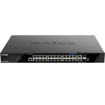 28-port Gigabit Layer 3 Stackable Smart Managed PoE Switch D-Link DGS-1520-28MP