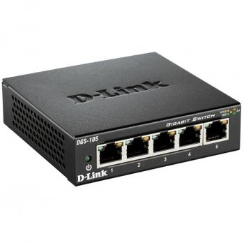 5-Port Gigabit Unmanaged Desktop Switch D-Link DGS-105