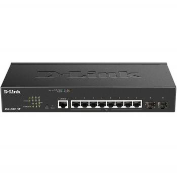 10-port Gigabit Layer 2 Managed PoE Switch D-Link DGS-2000-10P