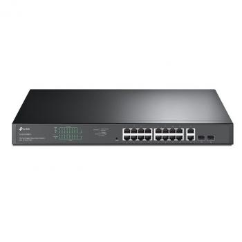 18-Port Gigabit with 16-Port PoE+ Easy Smart Switch TP-LINK TL-SG1218MPE