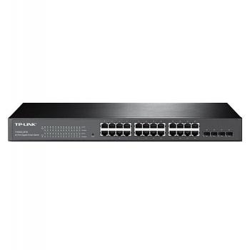 JetStream 24-Port Gigabit Smart Switch with 4 SFP Slots TP-Link T1600G-28TS (TL-SG2424)