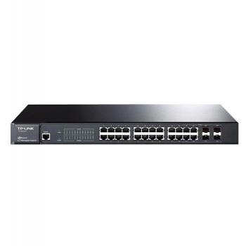 JetStream 24-Port Gigabit with 4 SFP Slots Switch TP-Link T2600G-28TS (TL-SG3424)