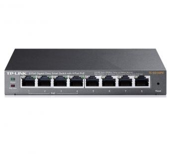 8-Port Gigabit Desktop PoE Easy Smart Switch TP-LINK TL-SG108PE