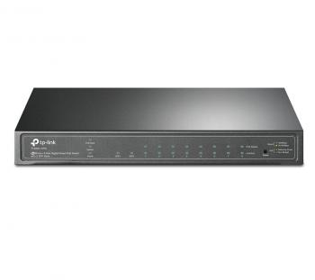 JetStream 8-Port Gigabit Smart PoE Switch 2 SFP Slots TP-LINK T1500G-10PS