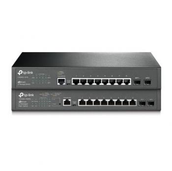 JetStream 8-Port Gigabit L2 Managed Switch with 2 SFP Slots TP-LINK T2500G-10TS