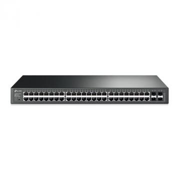 JetStream 48-Port Gigabit Smart Switch with 4 SFP Slots TP-LINK T1600G-52TS