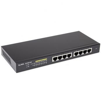 8-port GbE Smart Managed PoE Switch ZyXEL GS1900-8HP