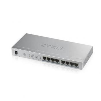 8-port GbE Unmanaged PoE Switch ZyXEL GS1008-HP